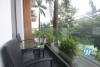 Tay Ho - Lake side apartment for rent with balcony and open living room